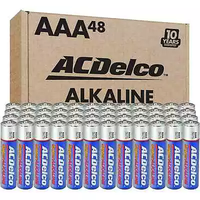 ACDelco Super Alkaline AAA Batteries 48-Count • $13.25