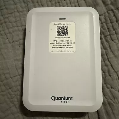 Quantum Fiber C5500XK High Performance Modem No AC Power Adapter • $29.95