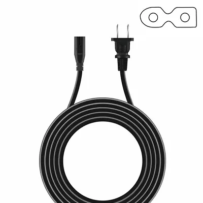 6ft 2-p AC Power Cord Cable For VIZIO SB3821-C6 38-Inch 2.1 Channel Sound Bar • $8.85