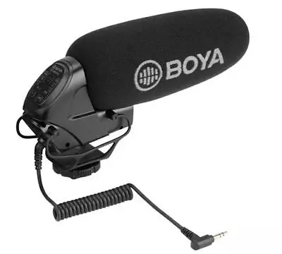 BOYA BY-BM3032 Super Cardioid On-Camera Shotgun Microphone • $125