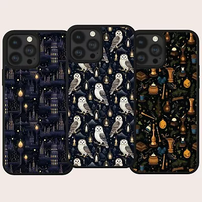 Witch Owl Wizard Pattern Gothic Phone Case Cover For Iphone Samsung Google Pixel • £7.99