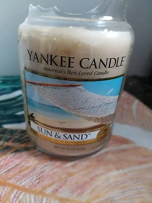 Yankee Candle Sun & Sand Large 22oz Pour Only Wax No Glass Damaged • £20