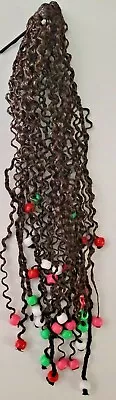 Handmade  Crochet Braid Pearl Chestnut Brown Hair Extension • $3.50