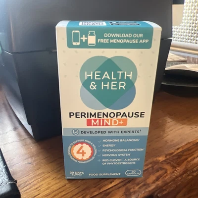 £10 • Buy Health & Her Perimenopause Mind+ Supplements For Women Brand New