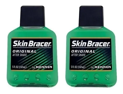 **PACK OF 2**  Skin Bracer Original After Shave By Mennen 5 Oz 147 Ml NEW • $14.99