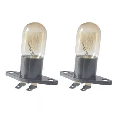 Microwave Bulb 250V 20W Microwave Light Lamp Bulb & Holder Refrigerator Lighting • £6.36