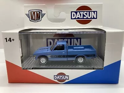 M2 Machines 1:64 Scale 1977 Datsun Pickup Truck (r75 23-17) W/display Case • $10.49