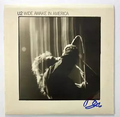 Bono U2 Signed Autograph Album Vinyl Record - Wide Awake In America Beckett COA • $999.99