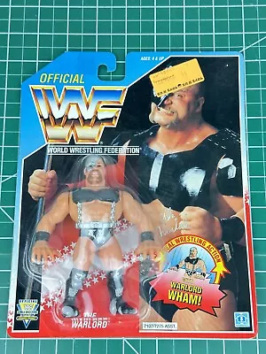 Vintage Hasbro WWF WWE The Warlord Series 5 Wrestling Figure (Damaged Bubble) • $120