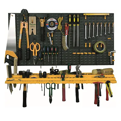 £30.95 • Buy Wall Mounted Garage Workshop Tool Organiser & Storage Panel Rack Kit