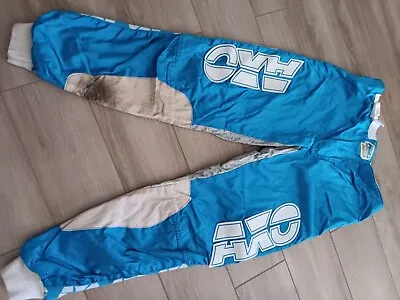 Vintage AXO Motocross MX Pants Size 34 Made In Finland AHRMA FOX SINISALO HONDA • $76