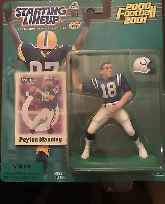 Starting Lineup 2000-2001 NFL Peyton Manning Figurine And Card • $19.99