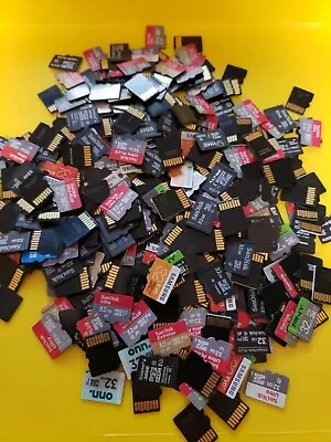 (LOT OF 10) 32GB MicroSD Cards  ( MICRO SD ) Samsung / Sandisk / Ect • $32