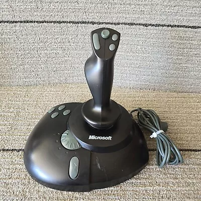 Microsoft Flight Simulator Joystick SideWinder Precision Pro Vintage X03-57540  • $16.49