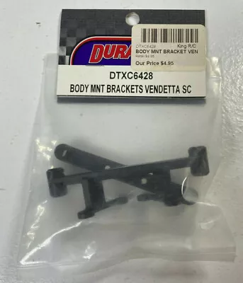 DURATRAX Body Mount Brackets Vendetta SC DTXC6428 RC Radio Controlled Part NEW • $4.99