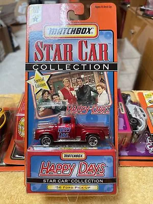 Matchbox Star Car Collection-Series 1- Happy Days 56 Ford Pickup Mint New Fonzie • $9.99