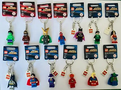 Original LEGO DC AND MARVEL SUPER HEROES Keyring Various Characters Lego • £8.99