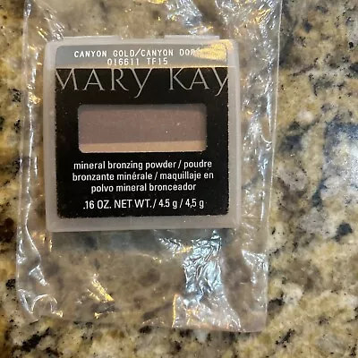 NIB Mary Kay Mineral Bronzing Powder- Pink Porcelain Desert Sun Canyon Gold • $5.23