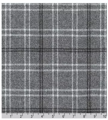 RK ~ Mammoth Woven  Flannel 100% Cotton ~ SRKF-19670-188 PEPPER ~ 1/2 Yard • $5.75