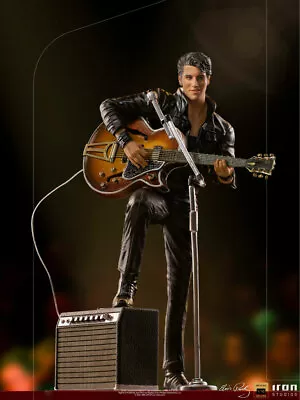 IRON STUDIOS Elvis Presley Comeback Deluxe Art Scale 1:10 Figure NEW SEALED • $189