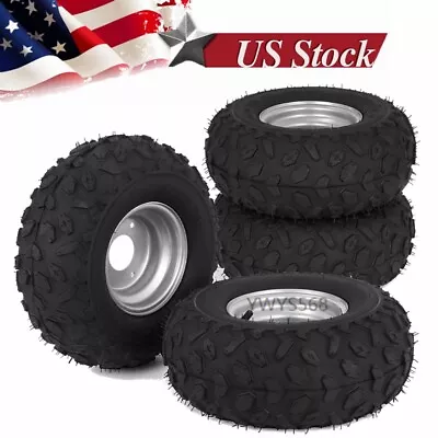 145/70-6 Tire Tyre & Rim Wheel For 6  Rims Go Kart ATV Quad 4 Wheeler Mower AU • $169.99