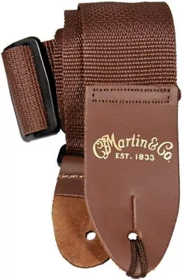 Martin 2  Nylon Guitar Strap - Brown • $13.95