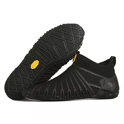 Vibram Men's Furoshiki High Knit Shoes (Black) Size 42 EU 9-9.5 US • $54.95