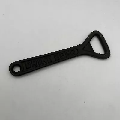 Vintage Cast Iron Series Handheld Bottle Opener Drink Beer Save Water • $14.10