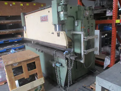 Loire 80 Ton 10 Foot Hydraulic Press Brake W/ Dies • $16500