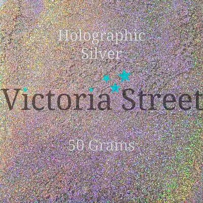 Victoria Street Glitter 50g In Holographic Art Craft Dust Fine Solvent Resistant • £2.99