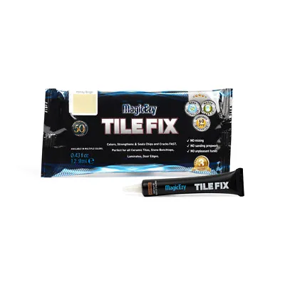 Tile Fix: (Honey-Beige) Tile Chip & Crack Repair Kit - MagicEzy • £16.99