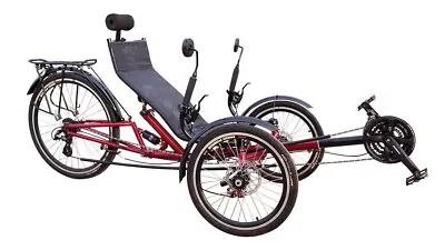 6 Speed Shimano Recumbent 3 Wheel Pedal Tricycle Bike Bicycle • $2199