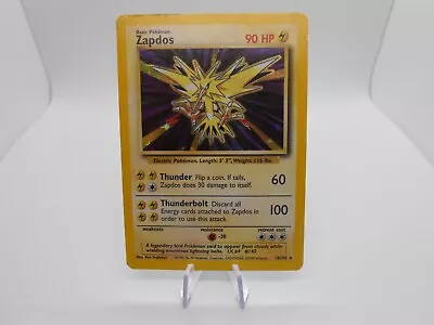 Zapdos | 1999 | Pokémon Card | TCG | DMG | US Seller • $9.99