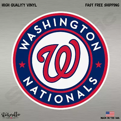 Washington Nationals MLB Baseball Color Logo Sports Decal Sticker-Free Shipping • $1.58