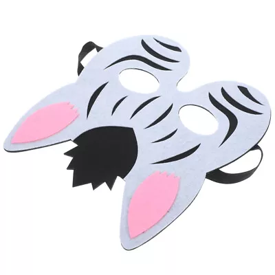  Zebra Mask Cosplay Party Mask Decorative Animal Mask Funny Mask Masquerade Mask • £7.18