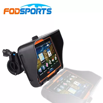 4.3 Waterproof Motorcycle GPS Navigator 8G Flash Bluetooth Navigation SAT NAV • $147.99