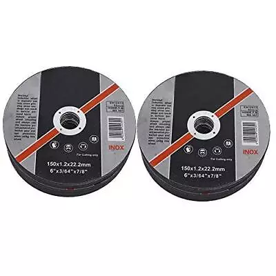 Cut Off Wheels 50 Pack 6 X .045 X 7/8 Inch Metal And Stainless Steel Cutting Dis • $52.85