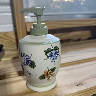 Princess House Vintage Garden Ceramic Lotion Soap Dispenser  #1404 • $14