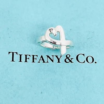 £115 • Buy Tiffany & Co Paloma Picasso Loving Heart Ring - UK Size K