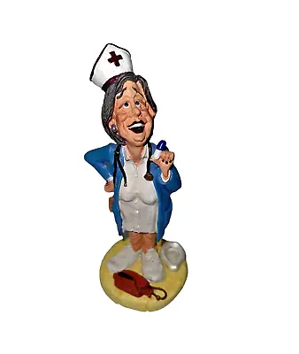 Russ Berrie And Co. Doug Harris “Feeling No Pain” Resin Nurse Figurine • £16.40