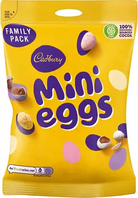Cadbury Dairy Milk Chocolate Mini Eggs Bag 270G • £19.28