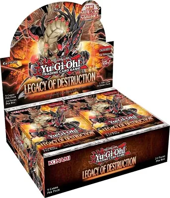 [PRE-ORDER] Yu-Gi-Oh! - Legacy Of Destruction Booster Box (24 Packs) • £76