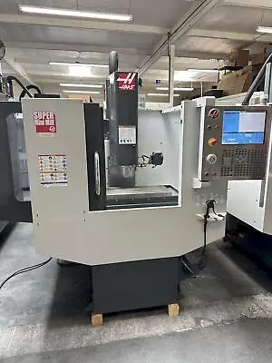 Haas Super Mini Mill CNC VMC 2015 HSM P-Coolant TSC Expanded Memory RT SO Macros • $31950