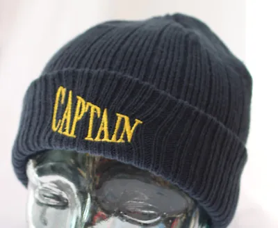 Nautical Captains Woolly Hat • £6.75