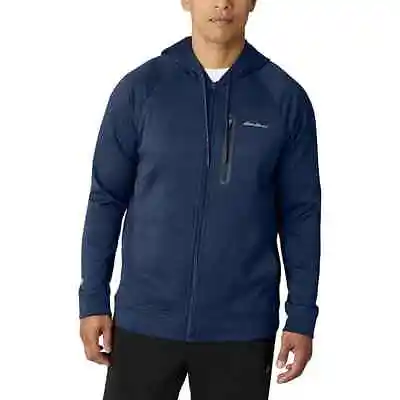 Eddie Bauer Men’s Performance Full Zip Hoodie Blue Size XL • $22.45