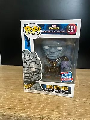 Korg With Miek Marvel NYCC/Fall Convention Exclusive Vinyl Funko Pop • $40