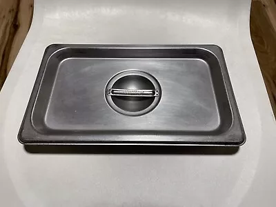 1/4 Size Stainless Steel Steam Table Pan Lid • $8
