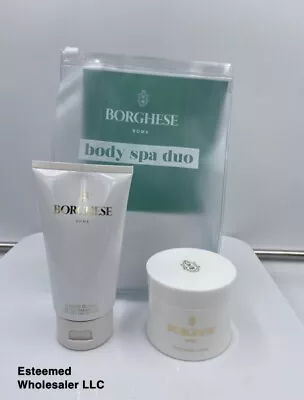 BORGHESE Roma Body Spa Duo Body Wash & Finishing Cream Set • $19.99