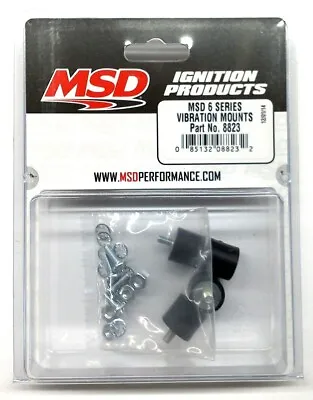 MSD 8823 6 Series Vibration Mounts - Genuine MSD Ignition Mounts - NEW • $28.99