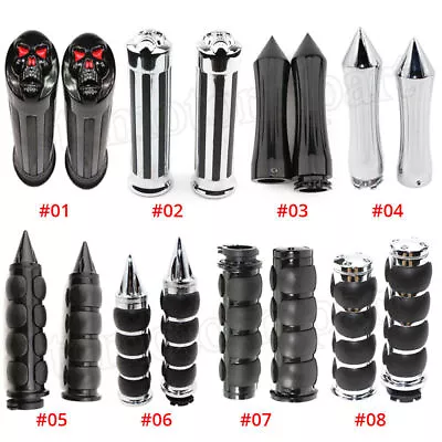 $25.76 • Buy Motorcycle Hand Grips 1  For Yamaha V Star 650 950 1100 1300 XVS Custom Classic